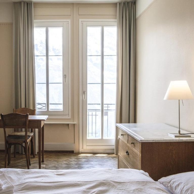 Double Room Alpine View Shared Shower or WC on the floor