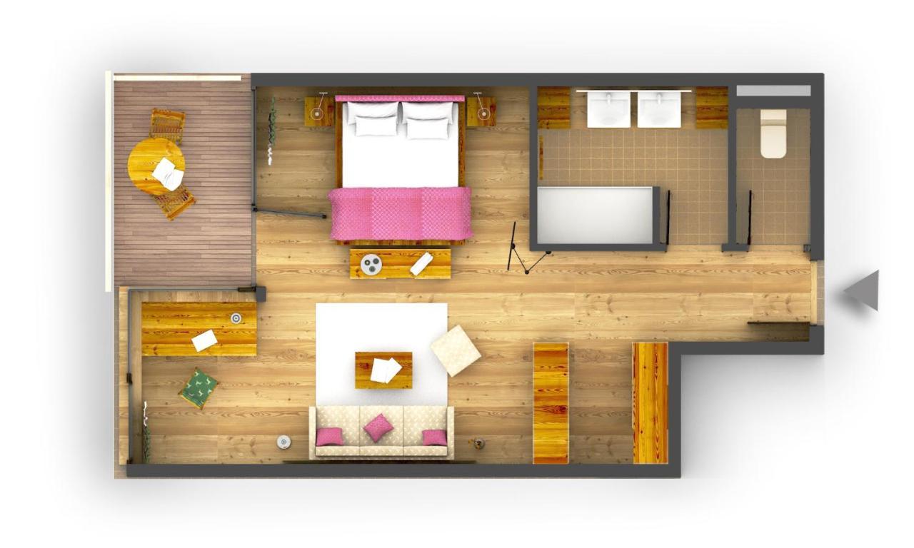 Junior Suite mit Bergblick