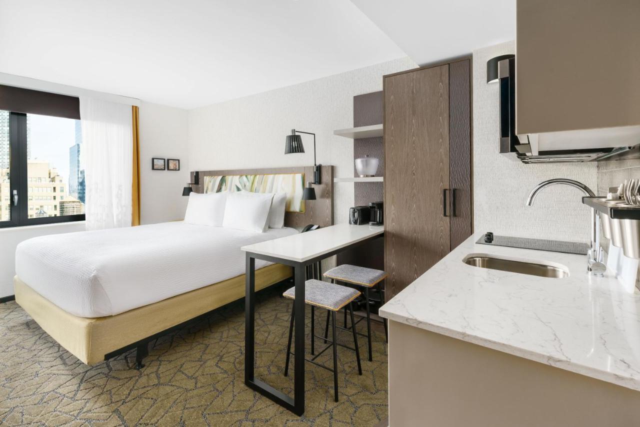 Studio mit Stadtblick, komplett ausgestatteter Küchenzeile und 1 Kingsize-Bett