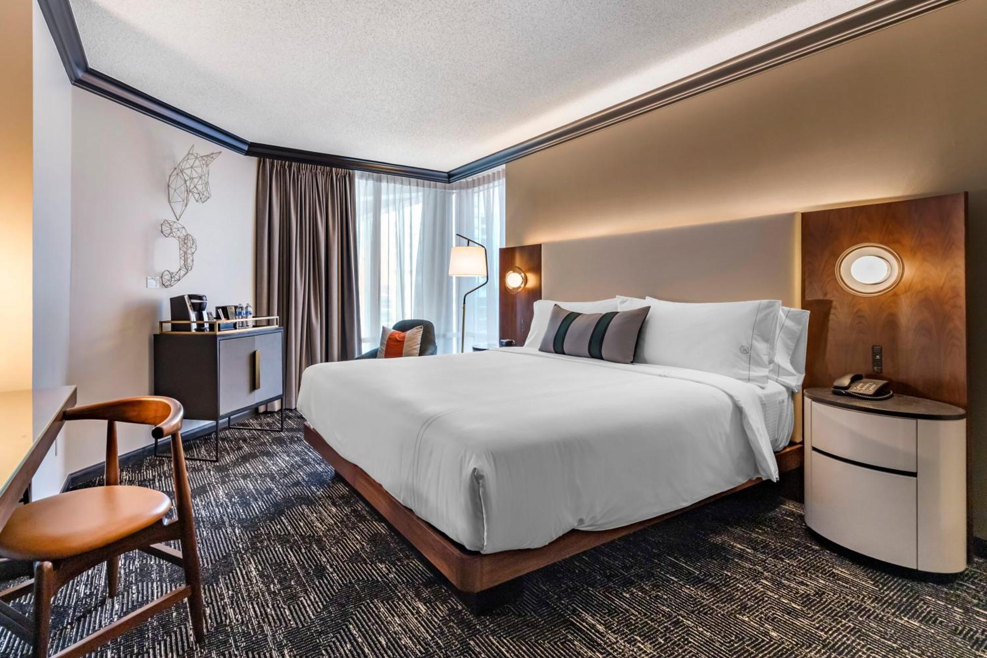 Habitación Doble Deluxe con cama grande adaptada para personas con movilidad reducida