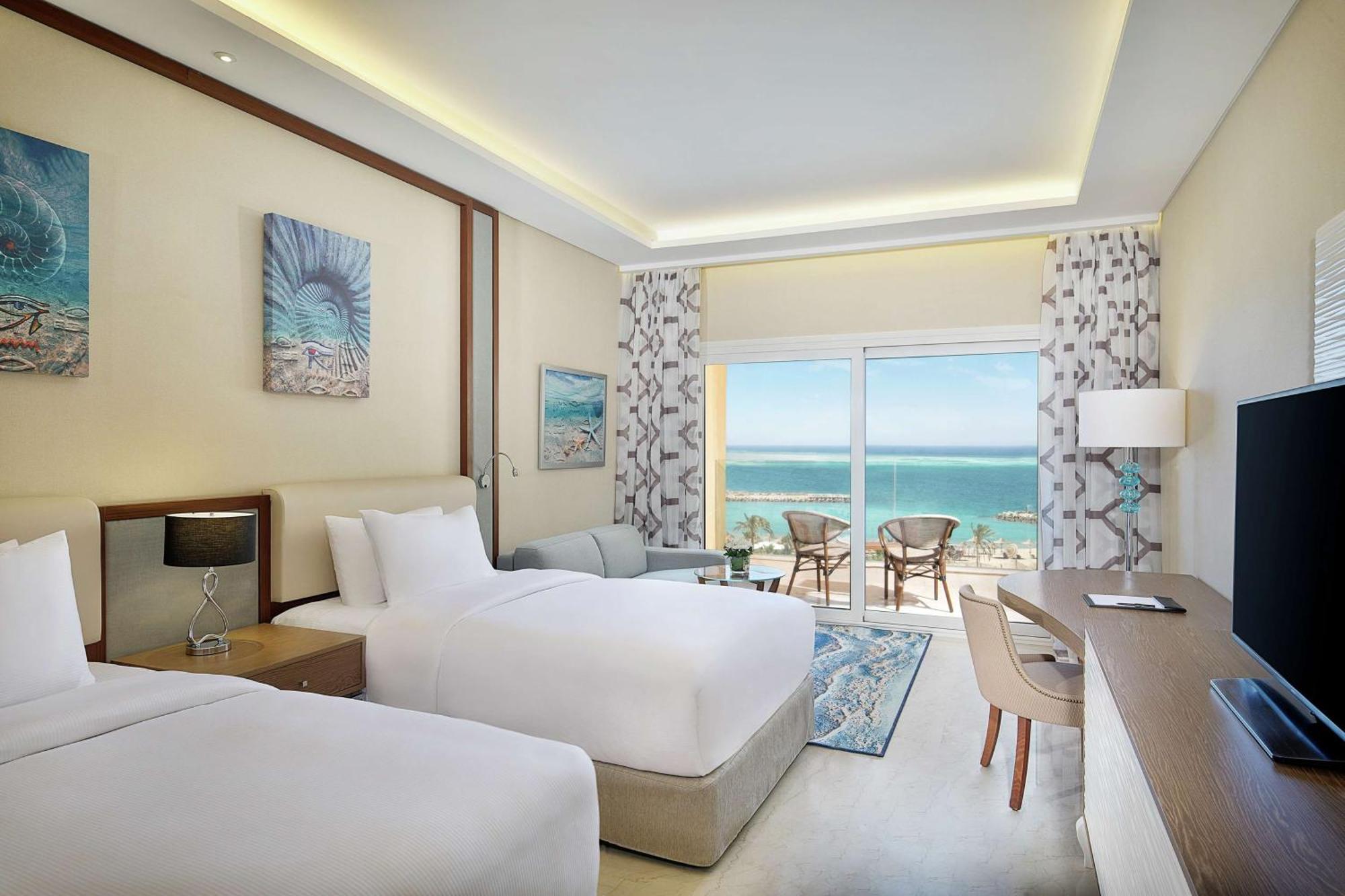 Quarto Twin Superior com Vista Mar e Varanda