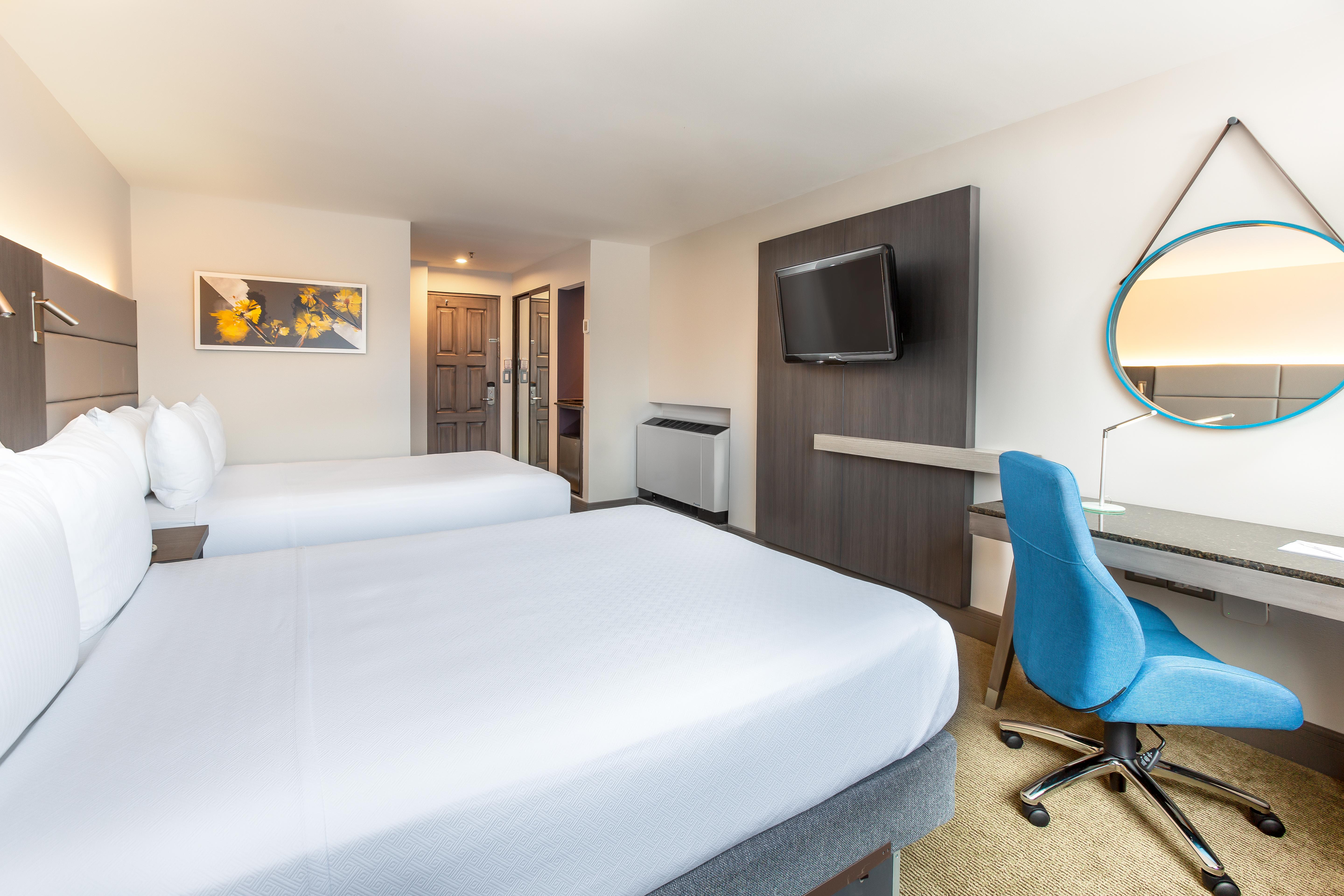 Standard Double Room Two Double Beds High Floor