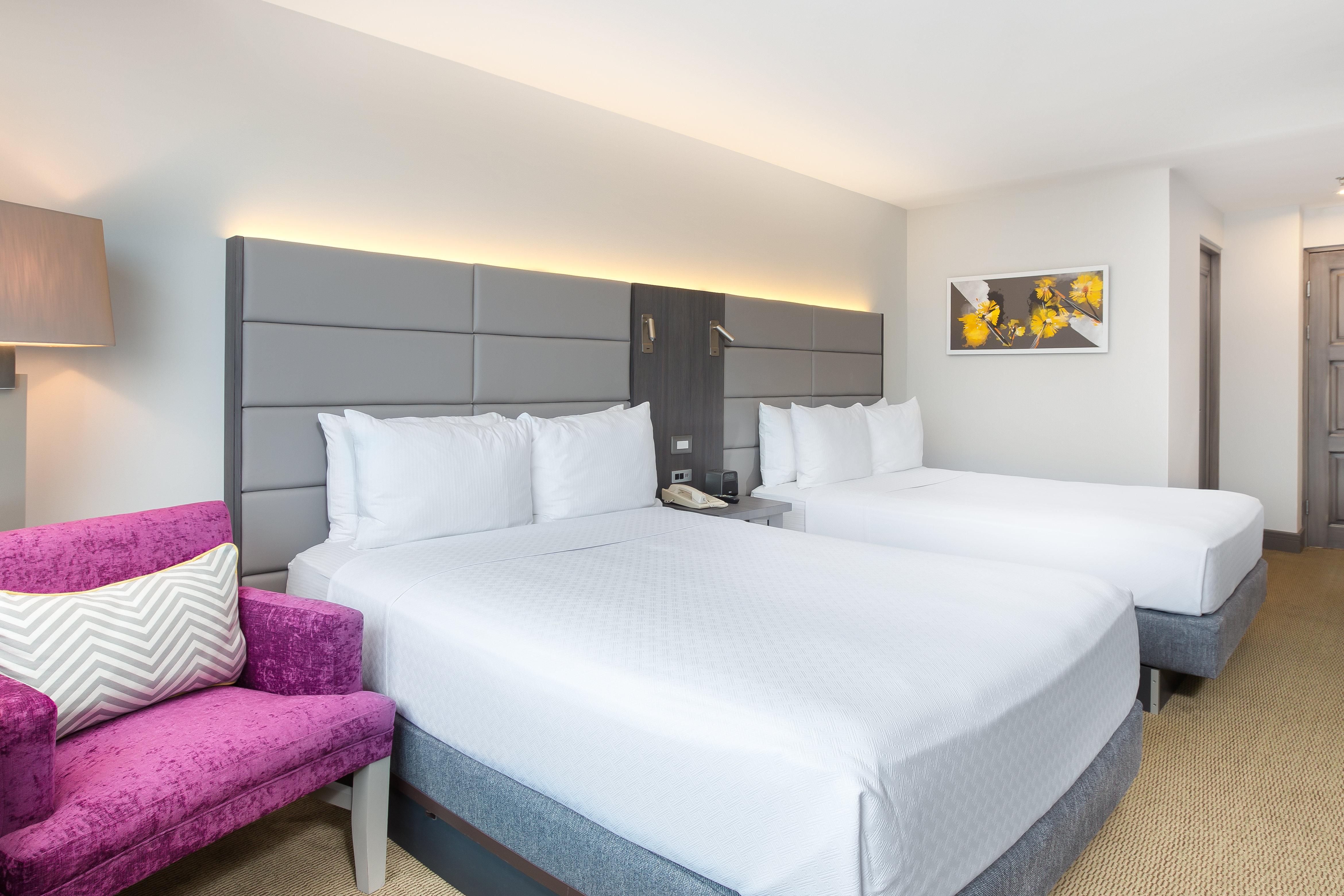 Standard Double Room Two Double Beds High Floor