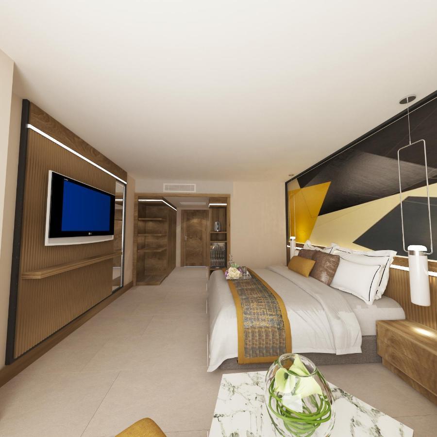 Doppelzimmer mit Poolblick