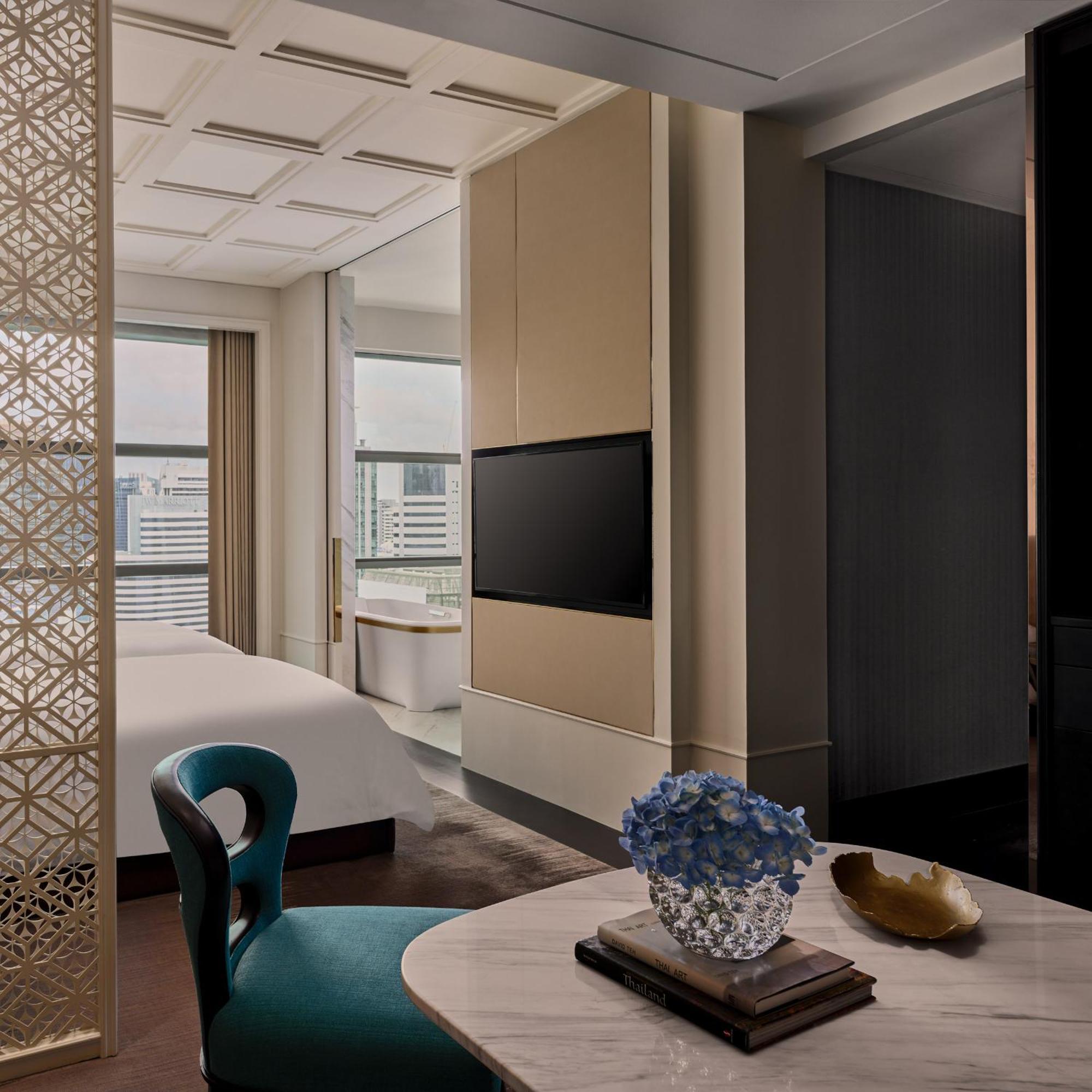 Quarto Executivo com 2 Camas de Solteiro