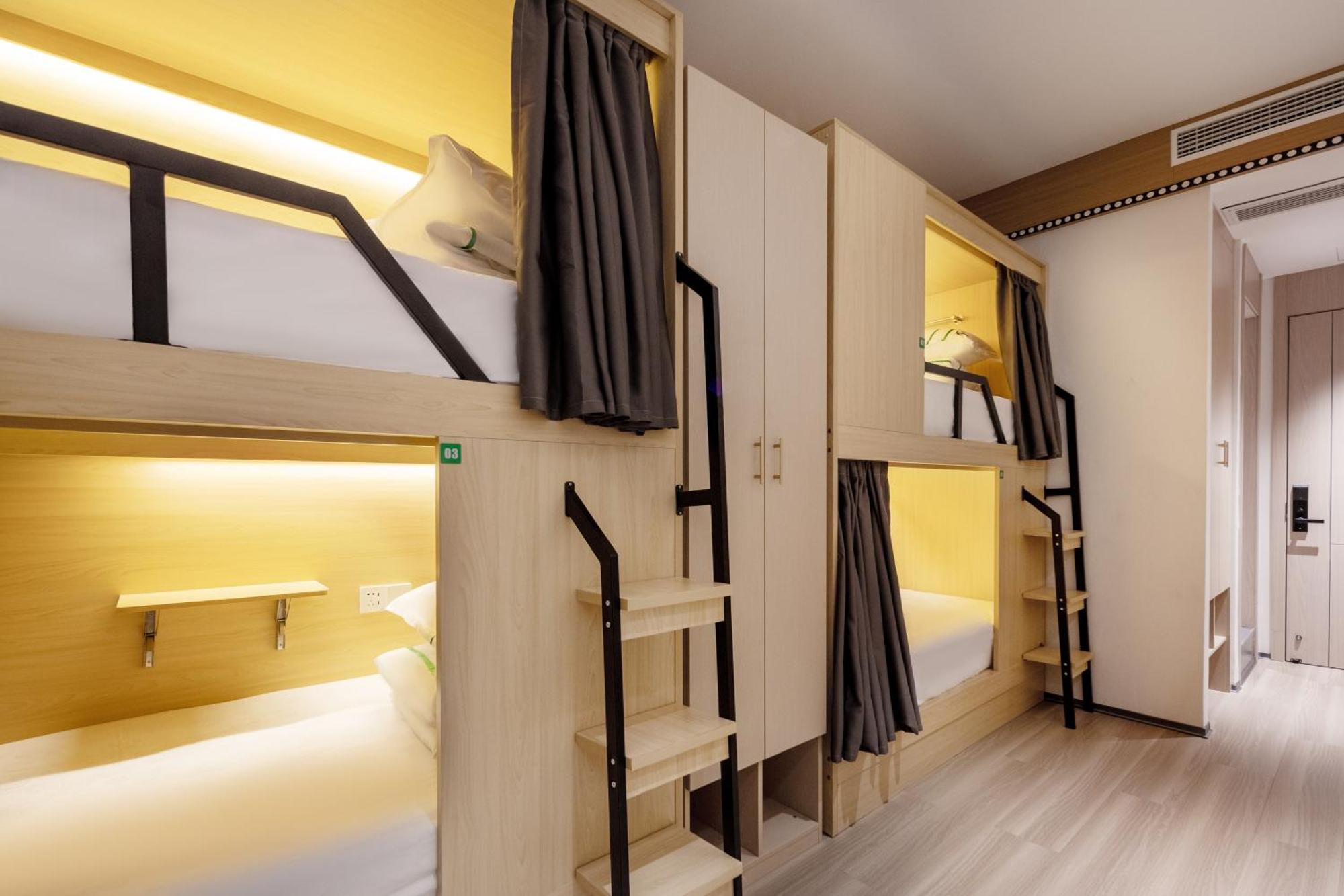 Bed in 4-Bed Male Dormitory Room