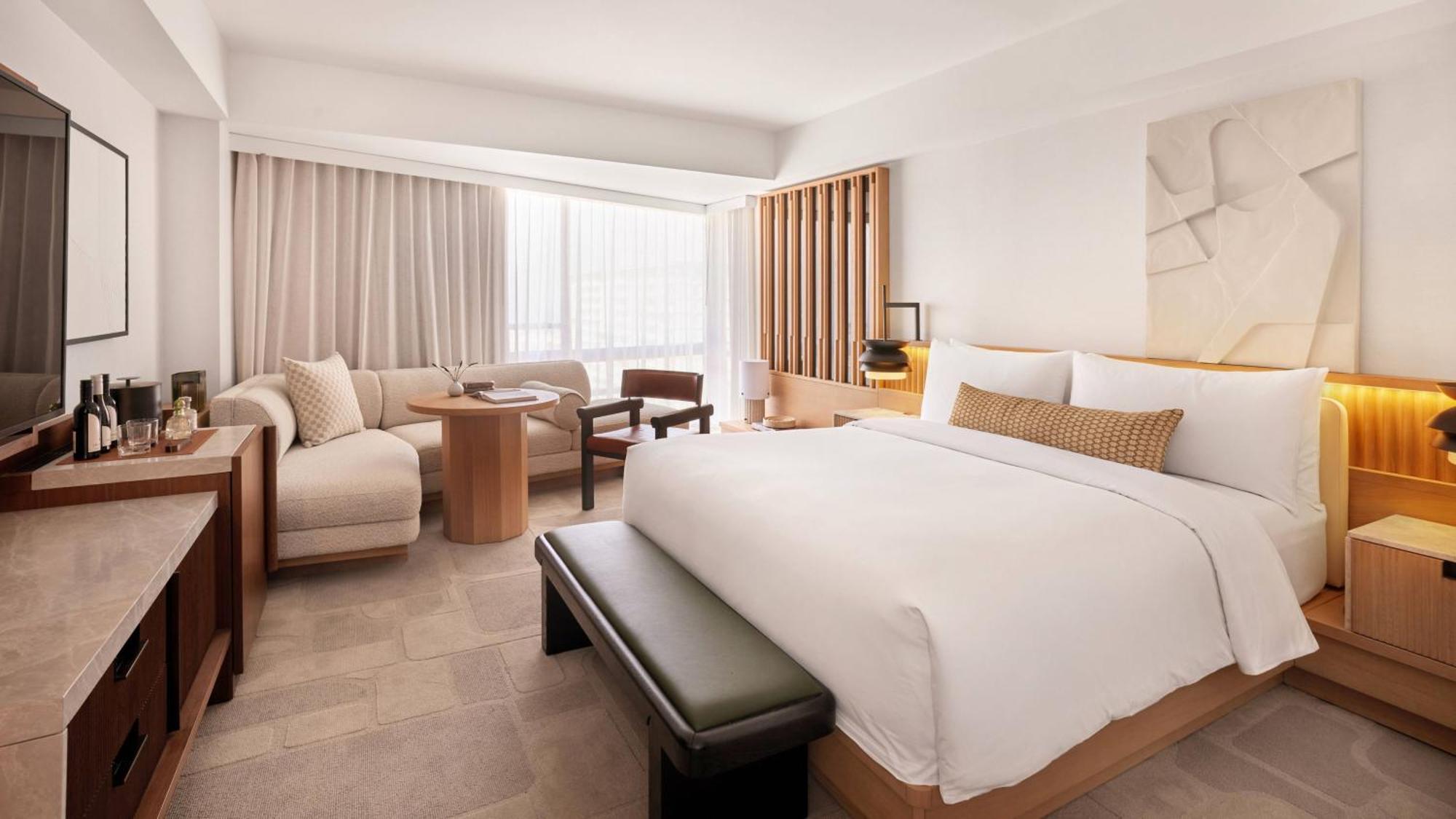 Quarto King Premier com Vista do Horizonte.