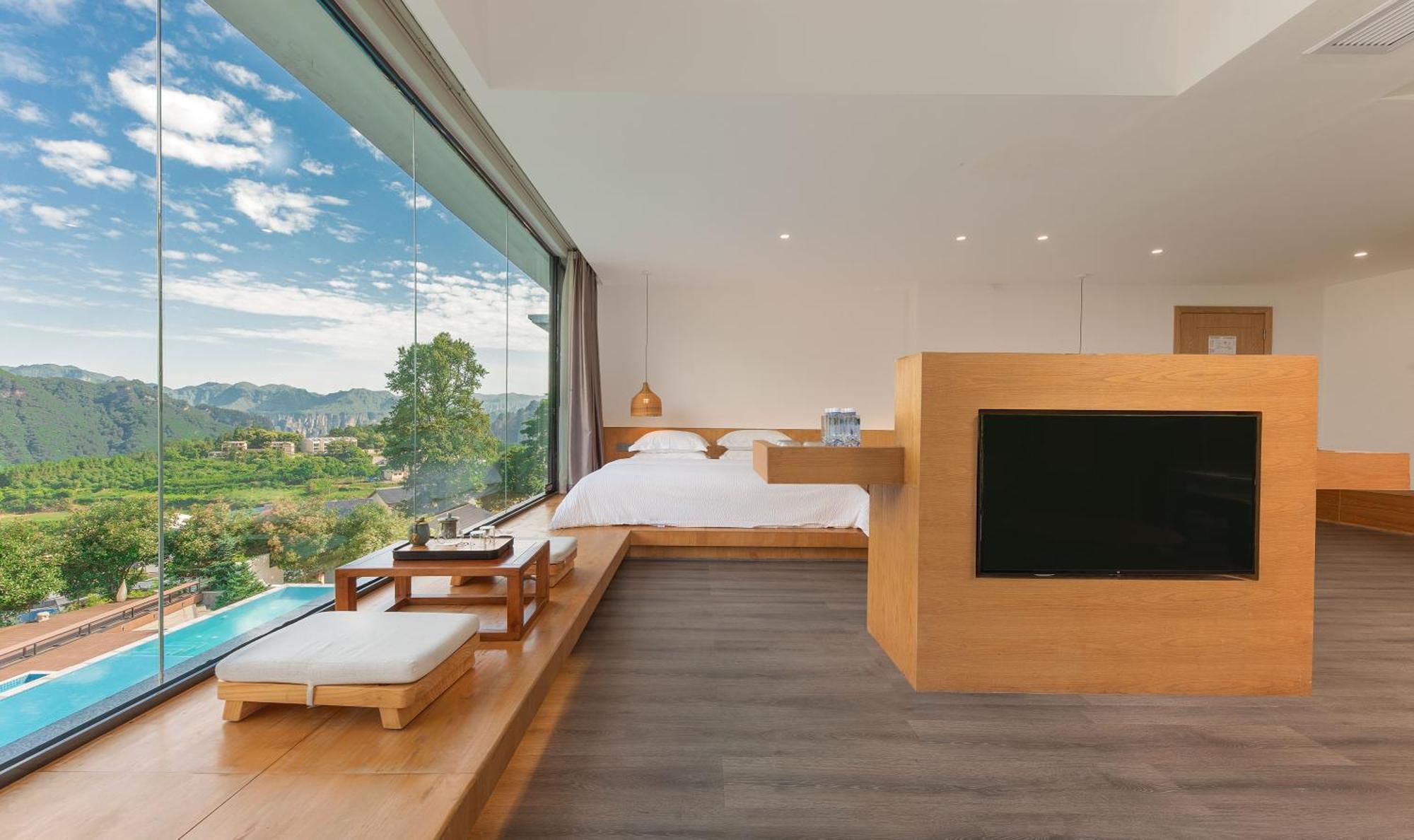 Habitación Familiar con vistas a la montaña
