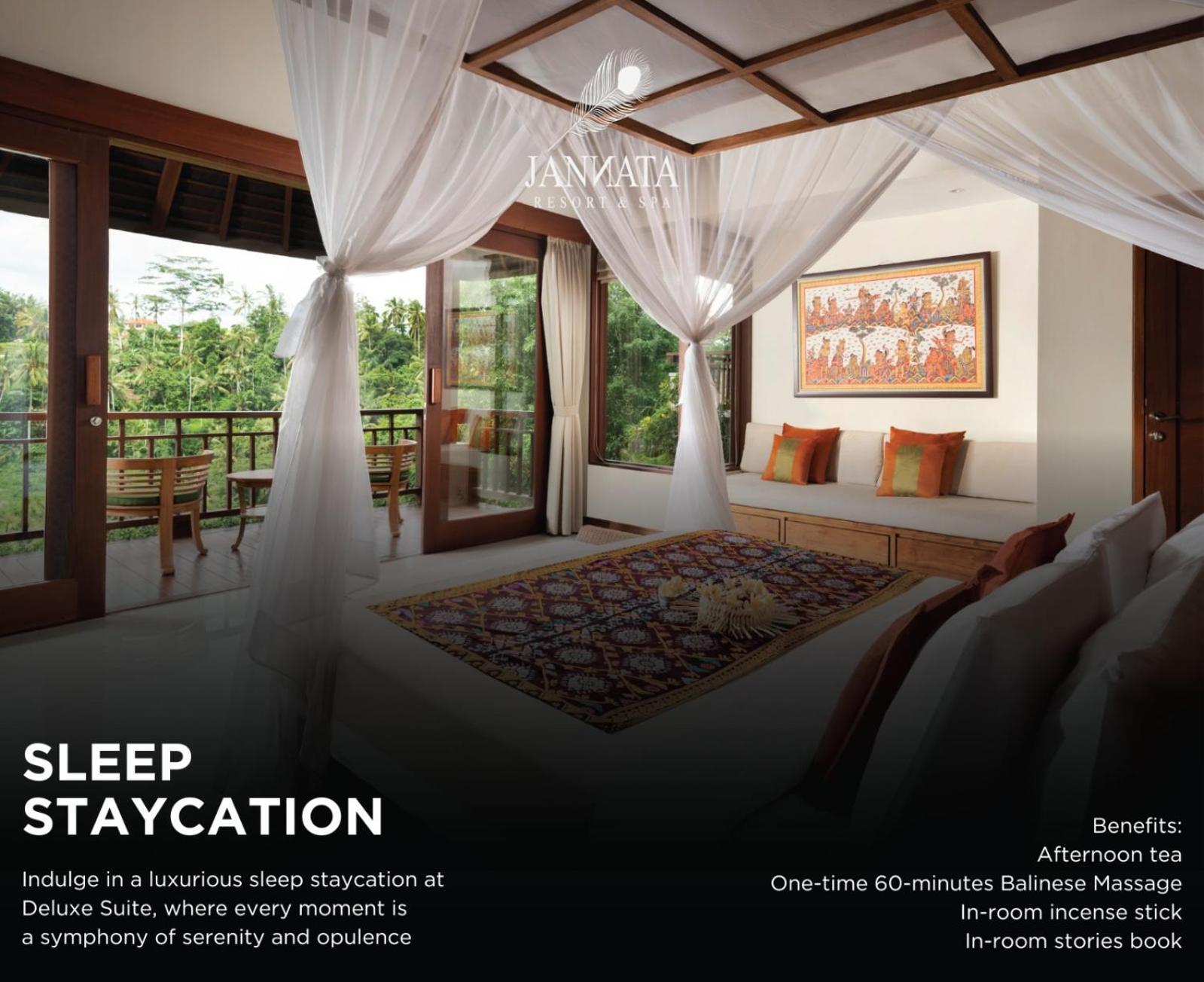 Sleep Staycation at Deluxe Suite Spa