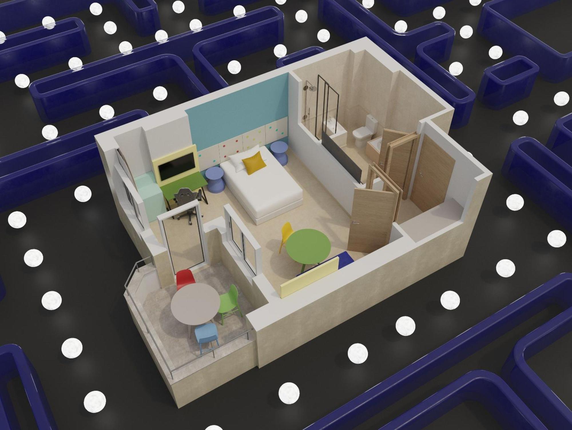 Economy Quadruple Room