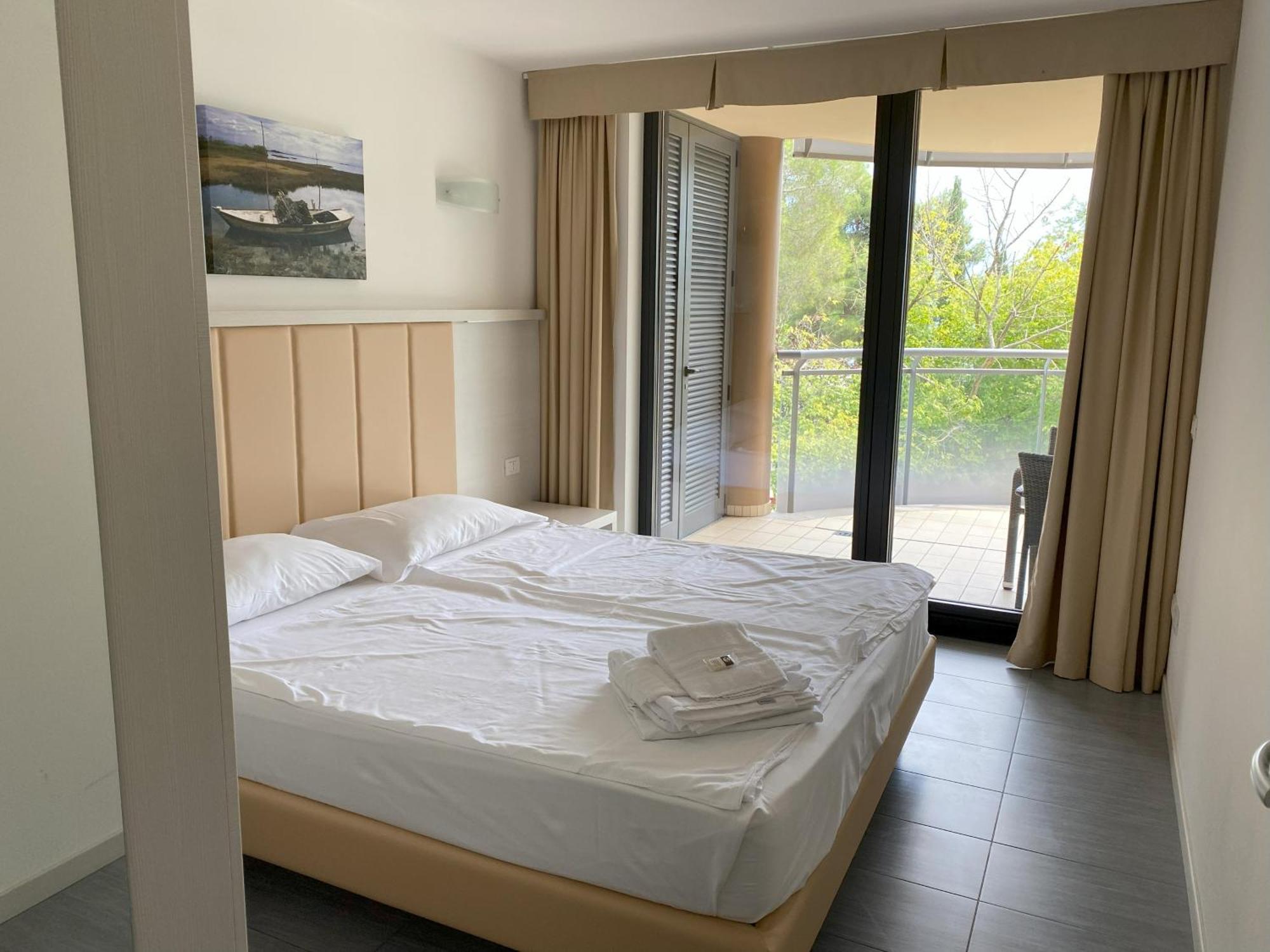 One-Bedroom Apartment Balcony