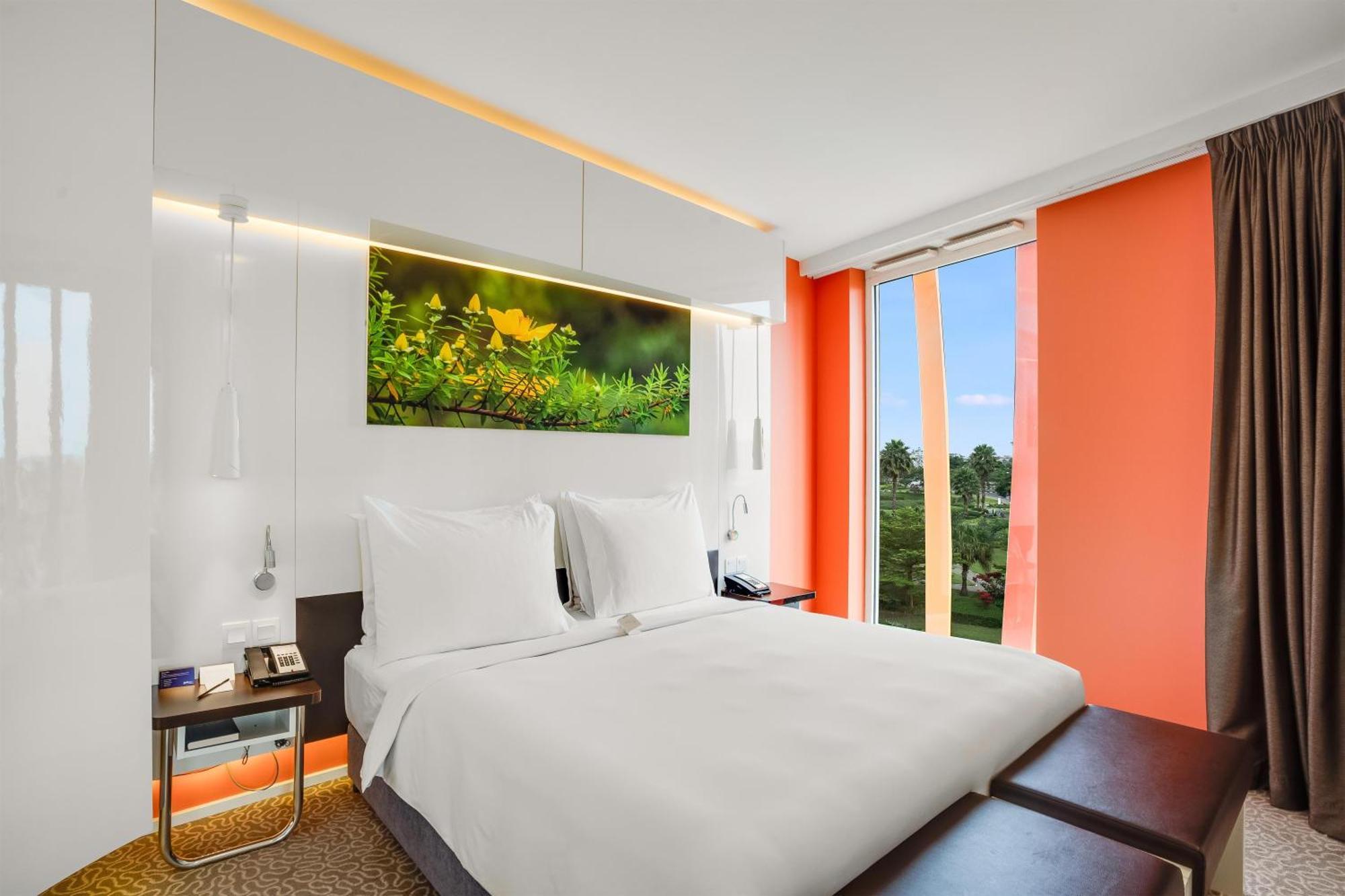 Suite Junior avec Balcon et Accès au Salon