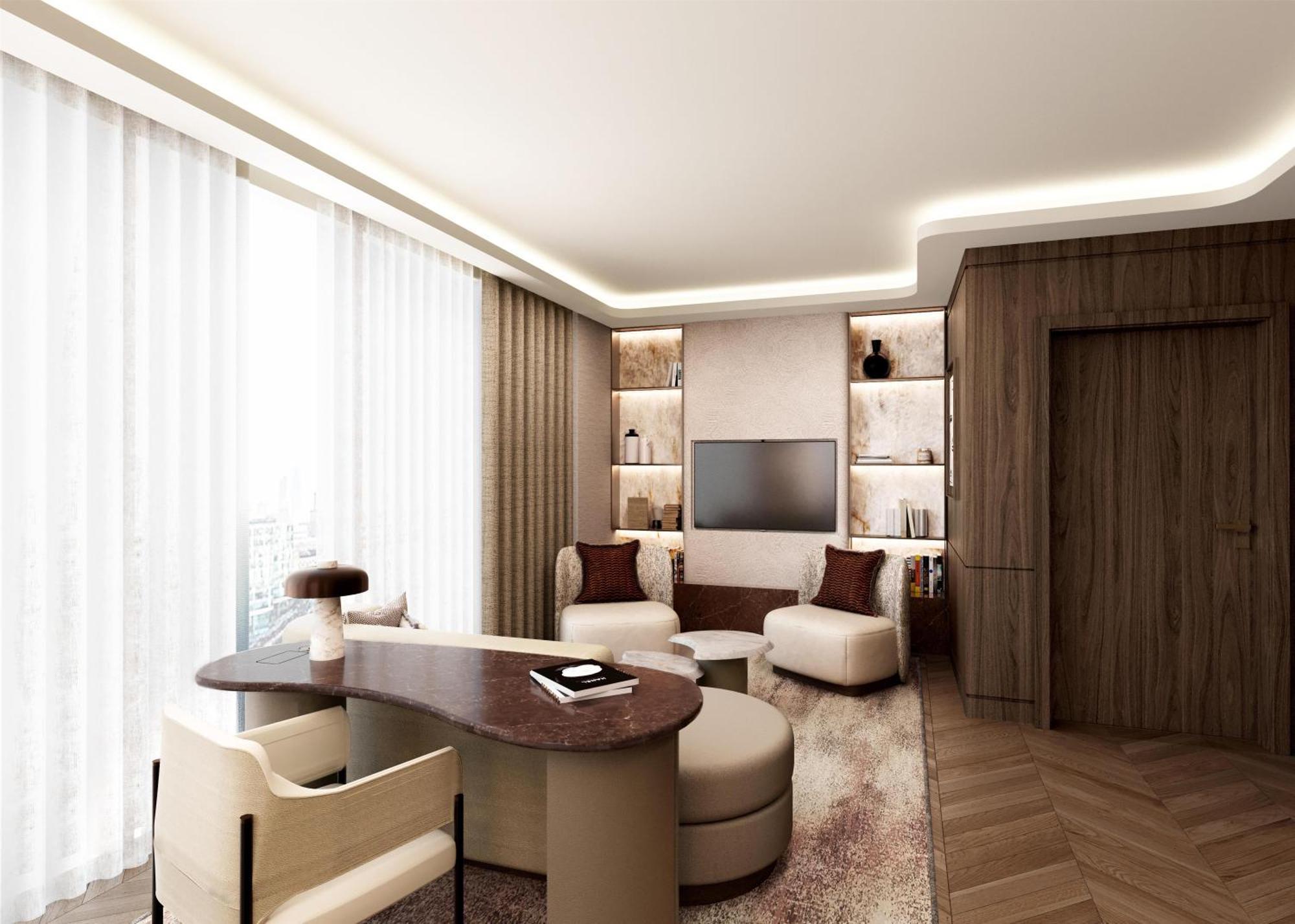 Suite King com Vista Cidade - Acesso ao Salão