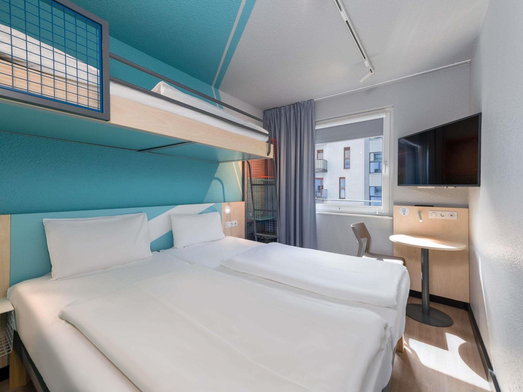 Small triple room two single beds a bunk bed