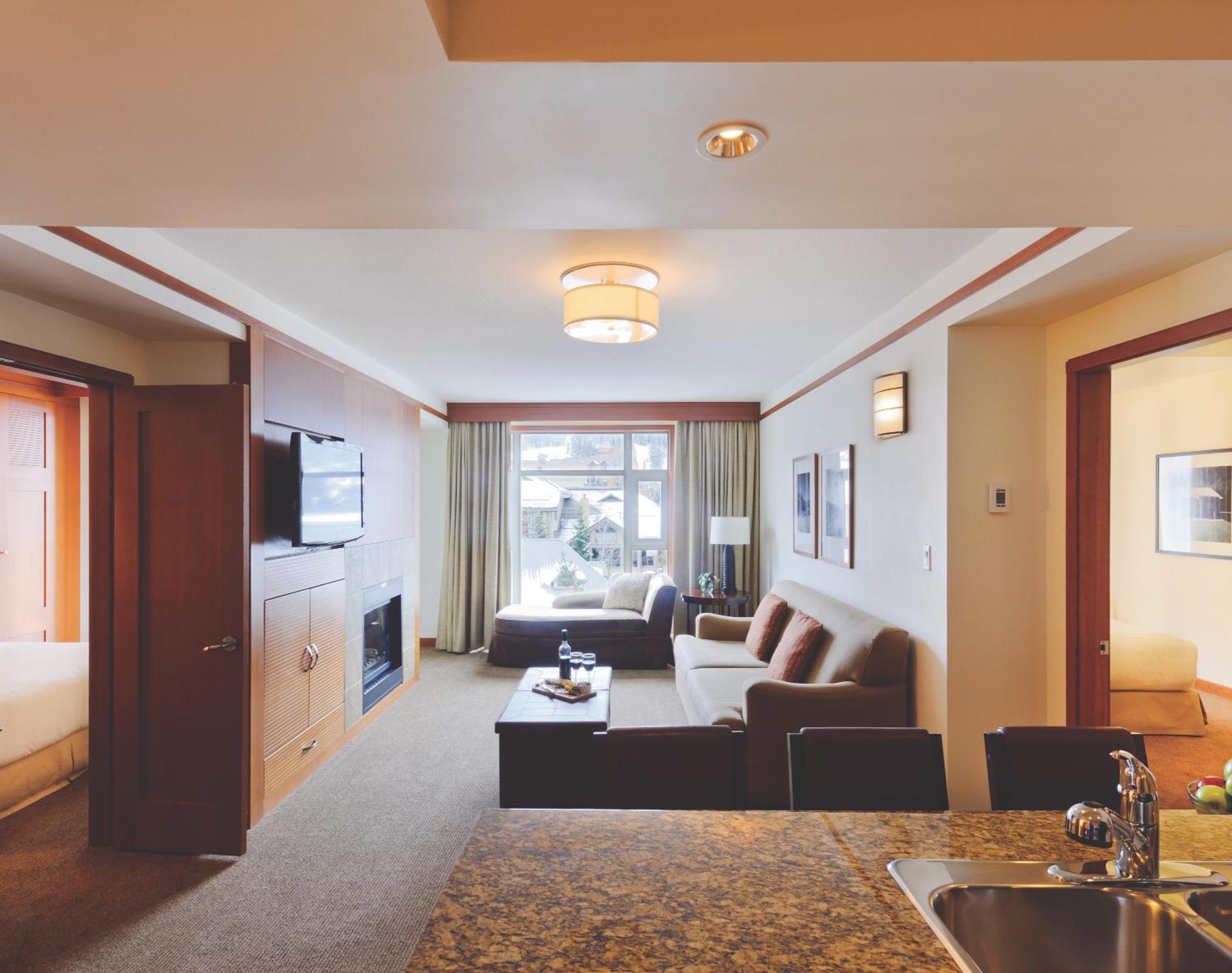 Suite mit 2 Schlafzimmern im Untergeschoss