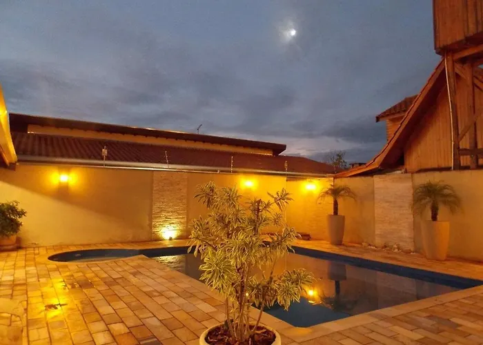 Cantinho Rústico SP + Piscina Privativa + Ar Condicionado