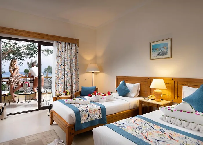In Luxury hotels Three Corners Fayrouz Plaza Beach