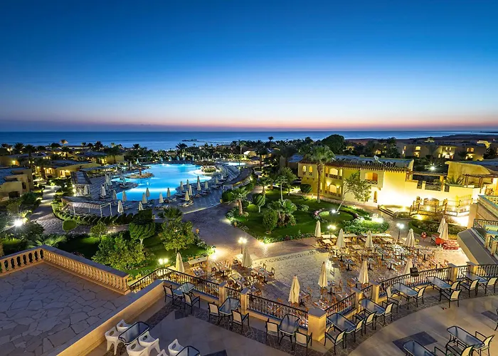 In Luxury hotels Three Corners Fayrouz Plaza Beach