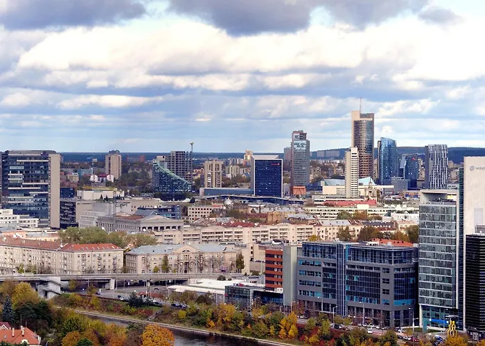 Hotel with view: Vilnius Park Plaza Hotel, Restaurant & Terrace, Panorama Bar, Conference & Banquet Center