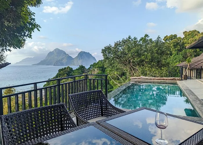 Chalet à louer Perch El Nido'S Seaview s Overlooking Marimegmeg