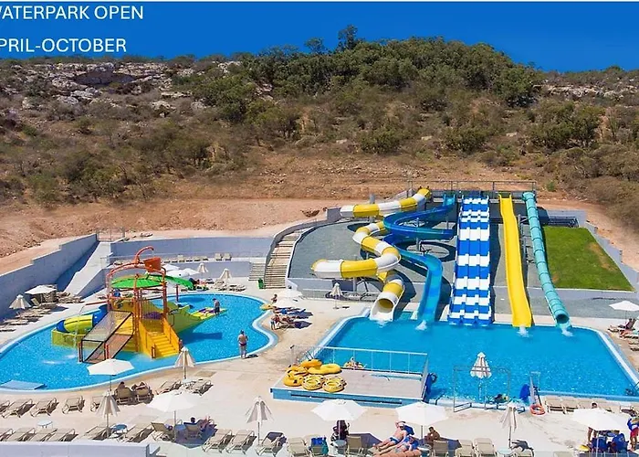 Luxury hotel only: Narcissos Waterpark Resort