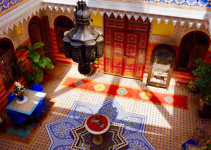 Hotel with view: Riad Bleu Du Sud