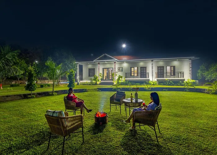 Alaya Stays 5 Bhk Pet Friendly With Pvt Pool - Ashirwad Farms