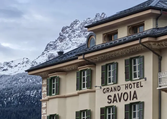 Hot Tub in Room Grand Savoia Cortina D'Ampezzo, A Radisson Collection