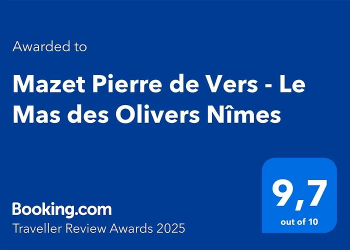 Mazet Pierre de Vers - Le Mas des Olivers Nîmes