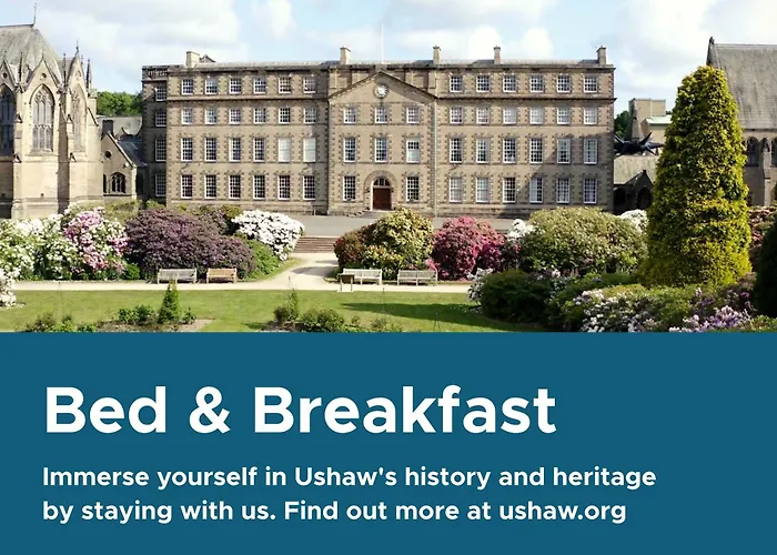 B&B only: Ushaw Historic House, Chapels & Gardens