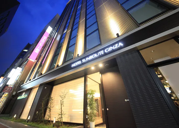 Central hotel: Hotel Sunroute Ginza