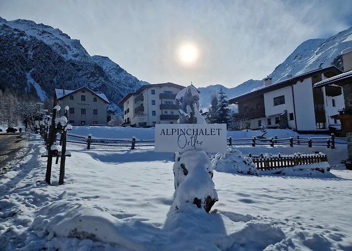 Hotel mit Aussicht: Alpinchalet Ortler