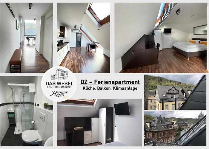 Centraal gelegen hotel: Das Wesel - Dein Hotel Am Rhein