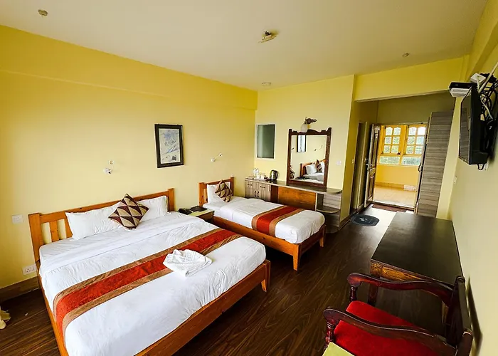 Central hotel: Hotel Green Valley Nagarkot