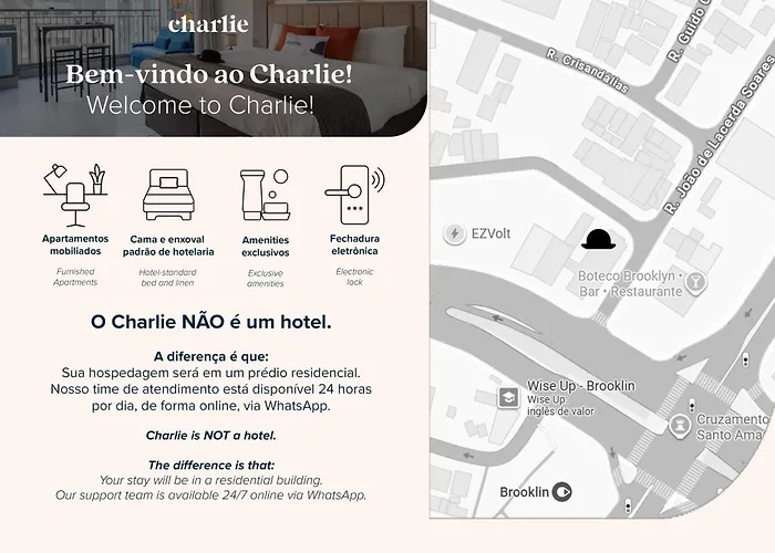Aluguéis de temporada: Charlie Vitrali Moema