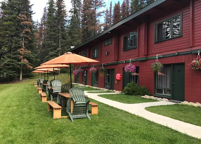 Family resorts Miette Hot Springs Bungalows